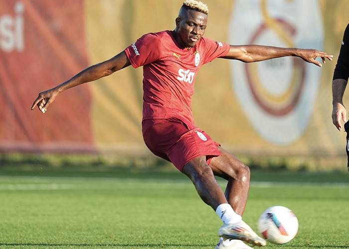 Victor Osimhen Resumes Training with Galatasaray Ahead of Potential Debut Against Caykur Rizespor