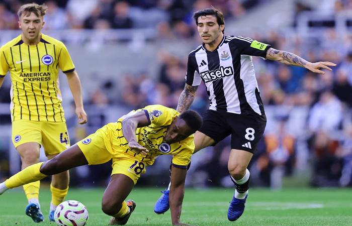 Newcastle United vs. Brighton & Hove Albion Prediction and H2h