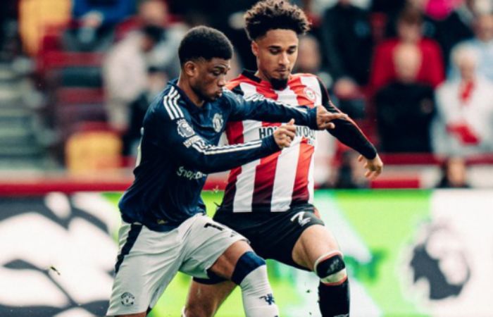 Brentford vs Manchester United highlights 