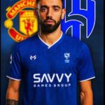 Bruno Fernandes in Saudi's Al-Hilal Jersey