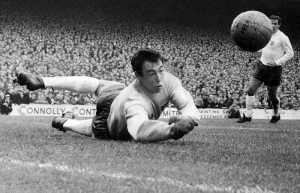 Gordon Banks saving shot