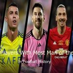 Top 10 Players With Most Man of the Match in Football History